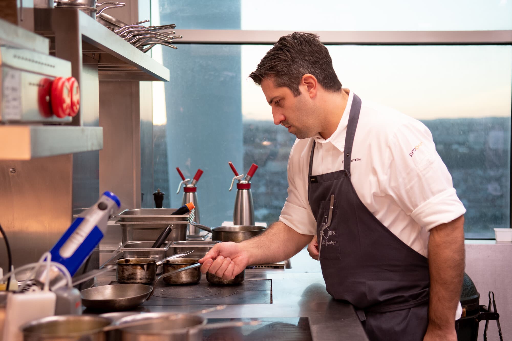 Filipe Carvalho, Chef Executivo do Restaurante Fifty Seconds