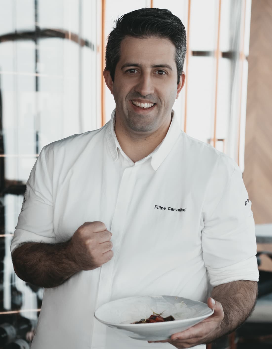 Chef Executivo do Restaurante de Fine Dining Fifty Seconds, Filipe Carvalho