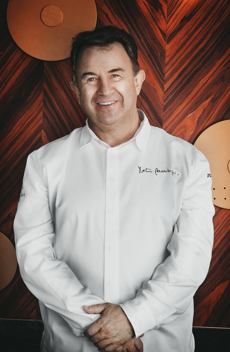 Martin Berasategui Chef du restaurant Fifty Second
