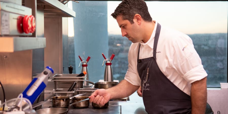 Filipe Carvalho Chef Executivo do Restaurante Fifty Seconds
